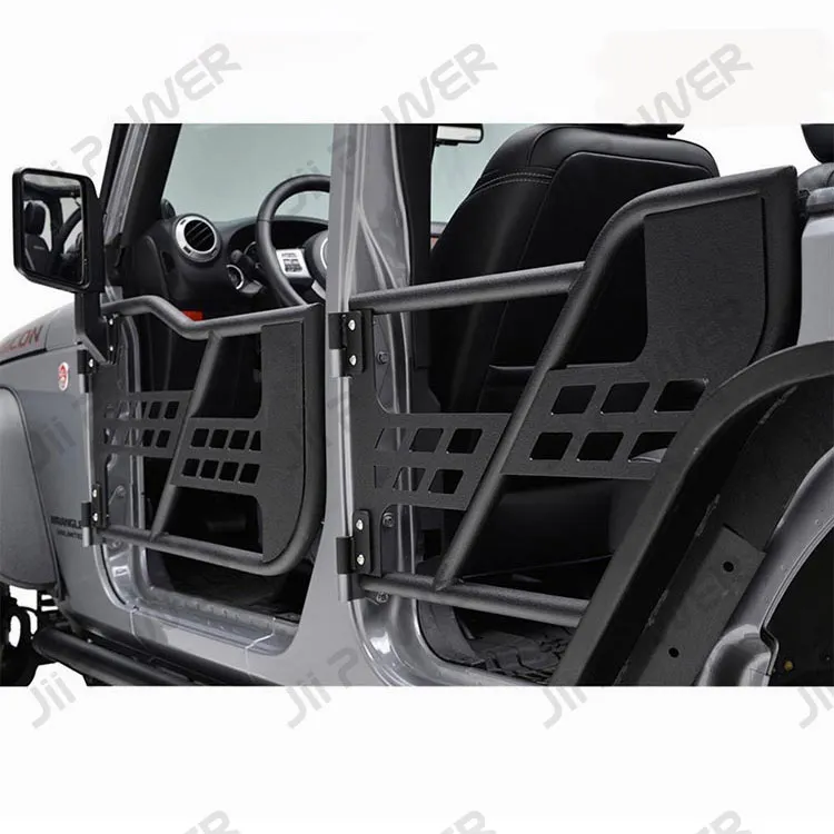 Front & Rear Tube Doors for Jeep Wrangler JK 4 Door (with rearview mirrors)