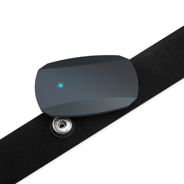 Chileaf Chest Heart Rate Monitor Strap BLE 5.0 ANT+ CL806 HRM Sensor Waterproof For Garmin Wahoo Bike Computer