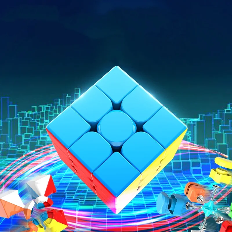 SongYi 3x3x3 Magic Puzzle Cube Best Selling New Release Toy for Kids Box Packed 3D Type Magic Cubes