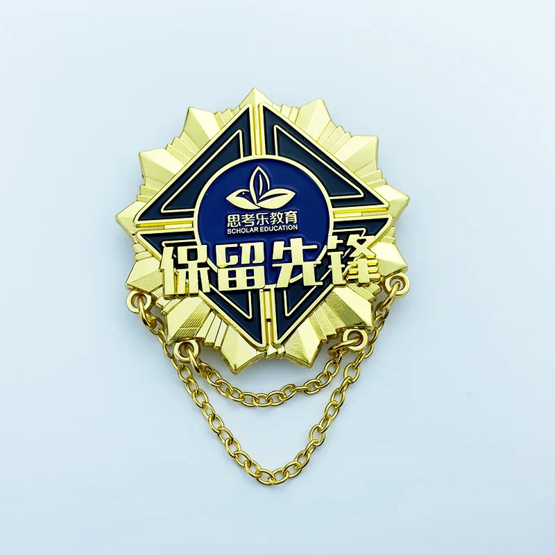 China Professional Metal Pin Badges Manufacturer Wholesale Custom Magnet Enamel Badge