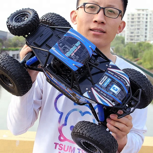
Large 48CM High Speed Hobby Rock Climbing Car RC Rock Crawler 1/10 off-road 4WD Monster Truck Racing Car Remote Control for Sale 