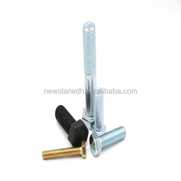 
Factory direct gr5 din933 m14 titanium alloy hex bolt full thread for cars and bicycles 