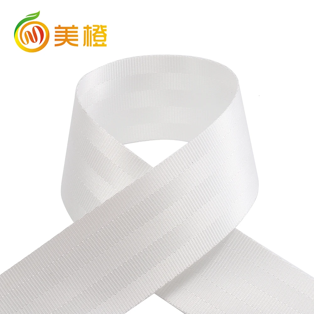 Полиэстер стандартные размеры белый цвет ремня безопасности