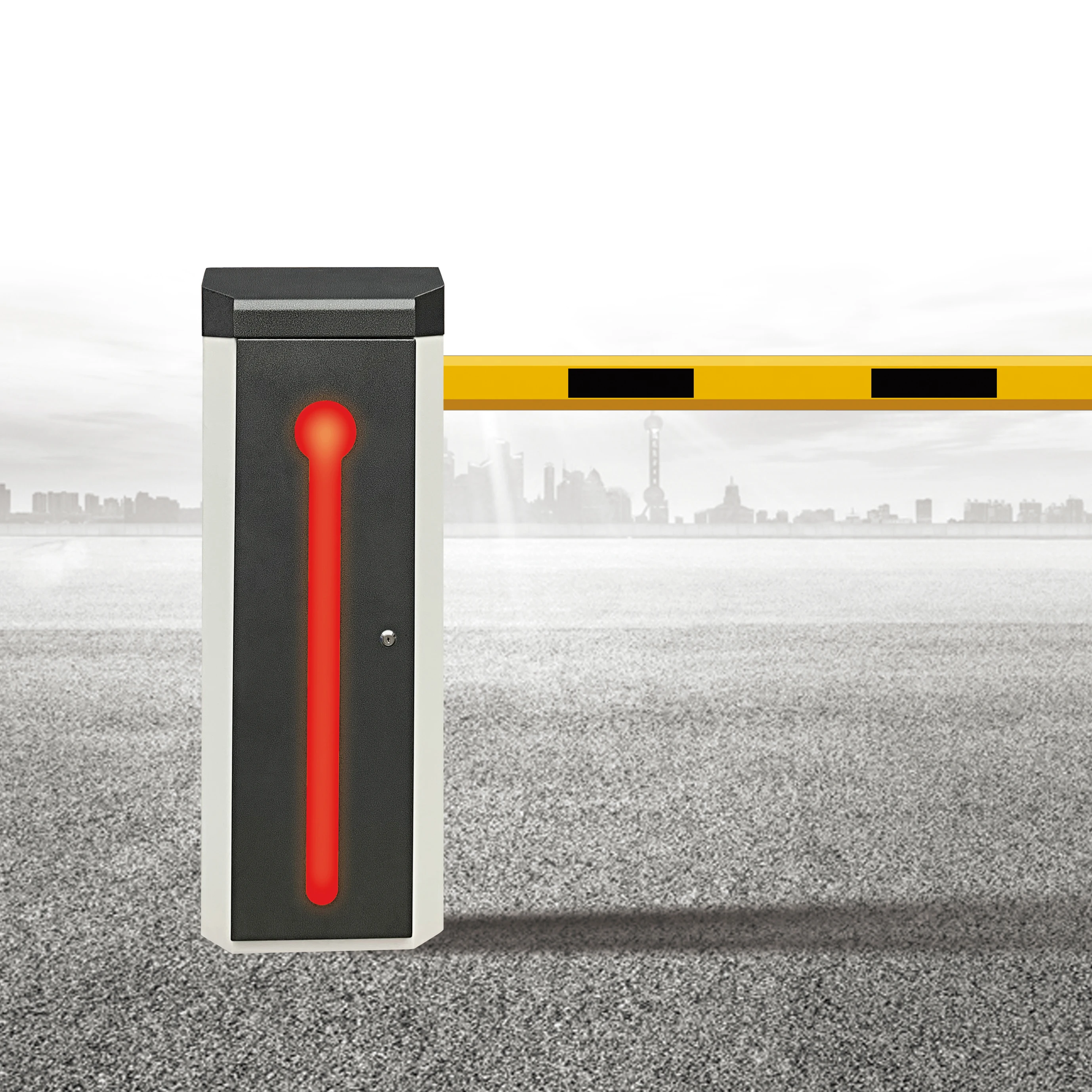 10 Million Times Highway Barrier Gate  Automatic Security Expressway Boom Barrier