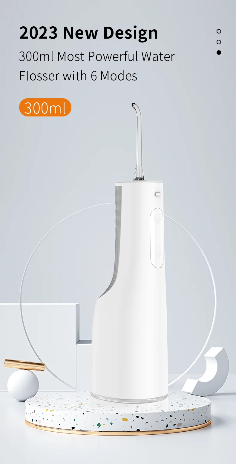 Wholesale  Household Dental Water Flosser Combo Electric USB Battery Patent Brush Floss Removing Food Debris Plaque Care