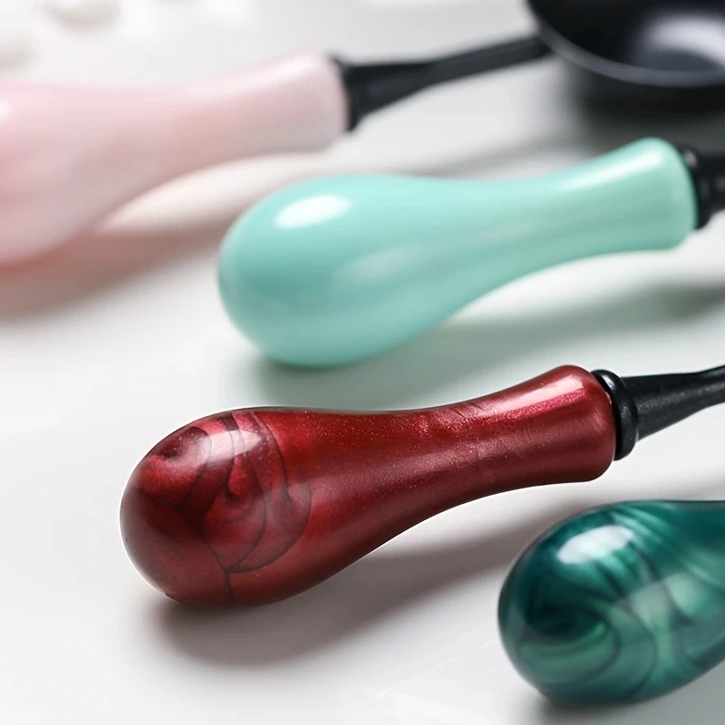 1pc melting wax non-stick spoon heating fire paint wax tool, anti-stick and easy to clean for fire paint seal accessories