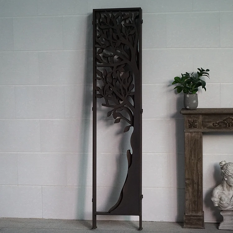 Cutting with the laser corten steel screen pool fountains and waterfalls