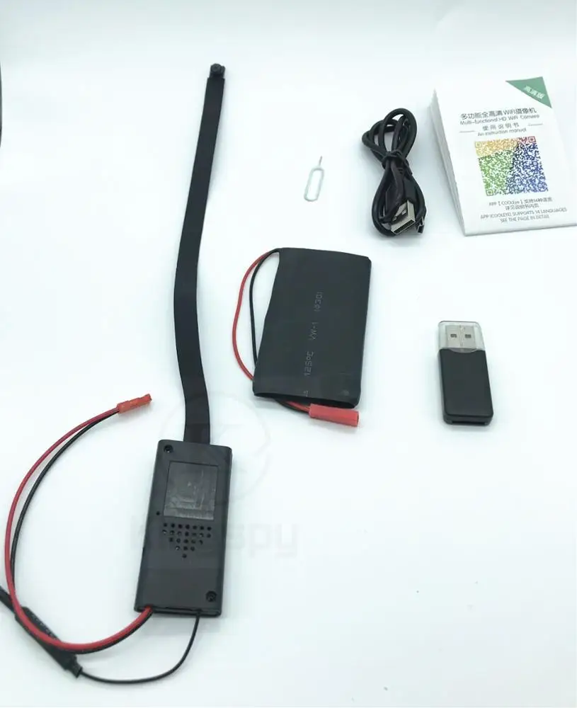 Профессиональная Заводская Скрытая шпионская камера HD 1080P Wi-Fi невидимая модульная Беспроводная IP-камера «сделай сам» мини-Скрытая слежения за няней