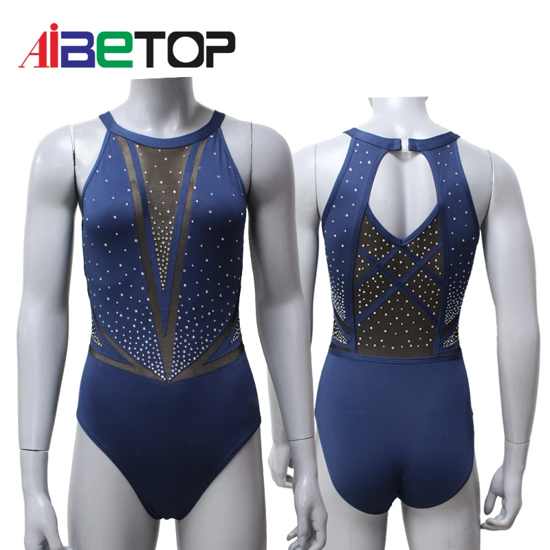 OEM Newest Youth Gymnastic Sublimation Polyester Spandex Leotard Custom Rhythmic Gymnastics Leotard