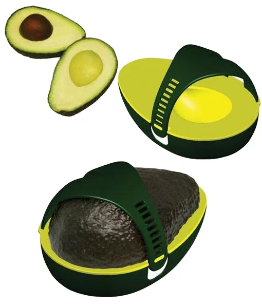 Plastic Fridge Freshness Storage Keeper Holder Avocado Saver