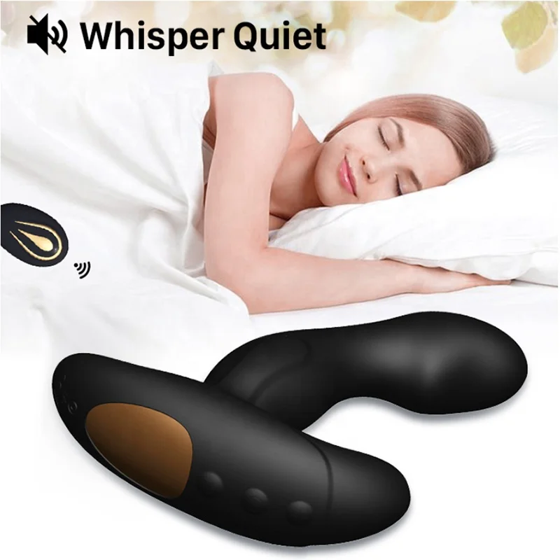 
12 Modes Silicone Vibrating Dildo Remote Masturbator Rotate Vibrator Sex Toys Male Anal Plug Prostate Massager 