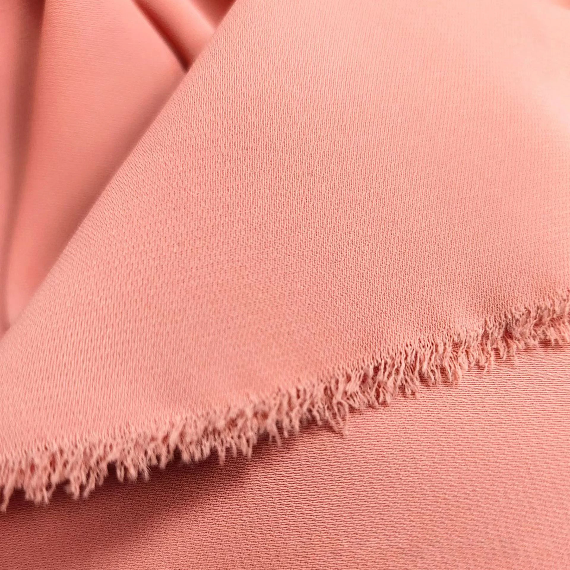 Factory second batch 135g matte broken card SPH elastic dress fabric top shirt polyester wide leg pants broken card