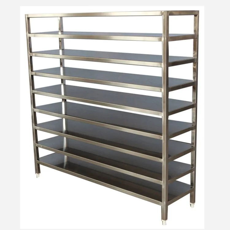 Персонализированный стеллаж из нержавеющей стали 304 для хранения продуктов, морозильных камер, холодильных камер