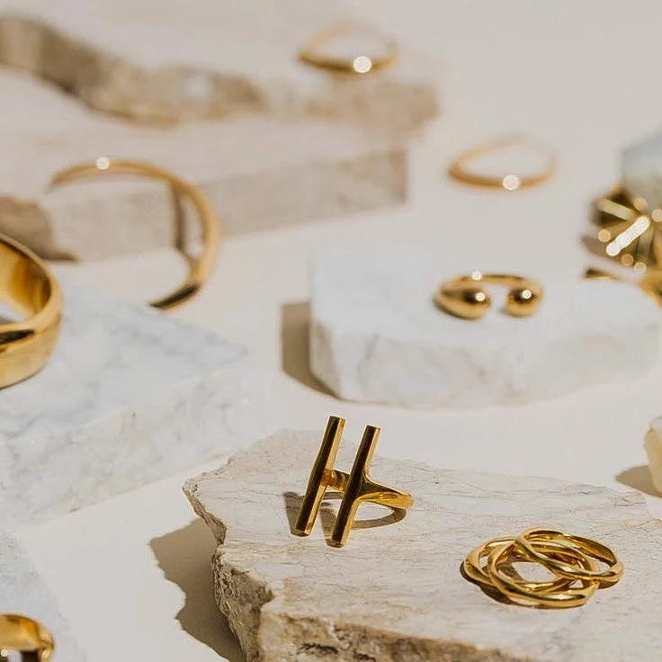 Jewelry photography decoration Marble texture fragments goose stone natural photo props