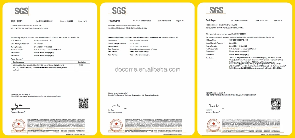 Round 1.5L Big Bottom Blender Glass jar Kitchenaid Mixer Blender Jug Glass Cup Part for Blenders and Juicers