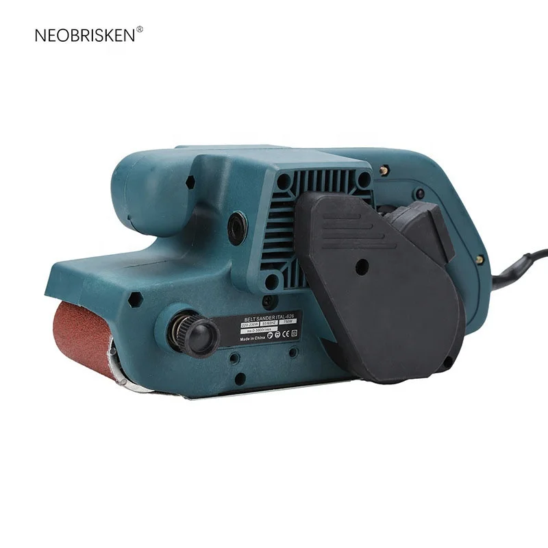 NEOBRISKEN Industrial electric belt sander Portable small sander household table tank belt sander Flat polishing machine