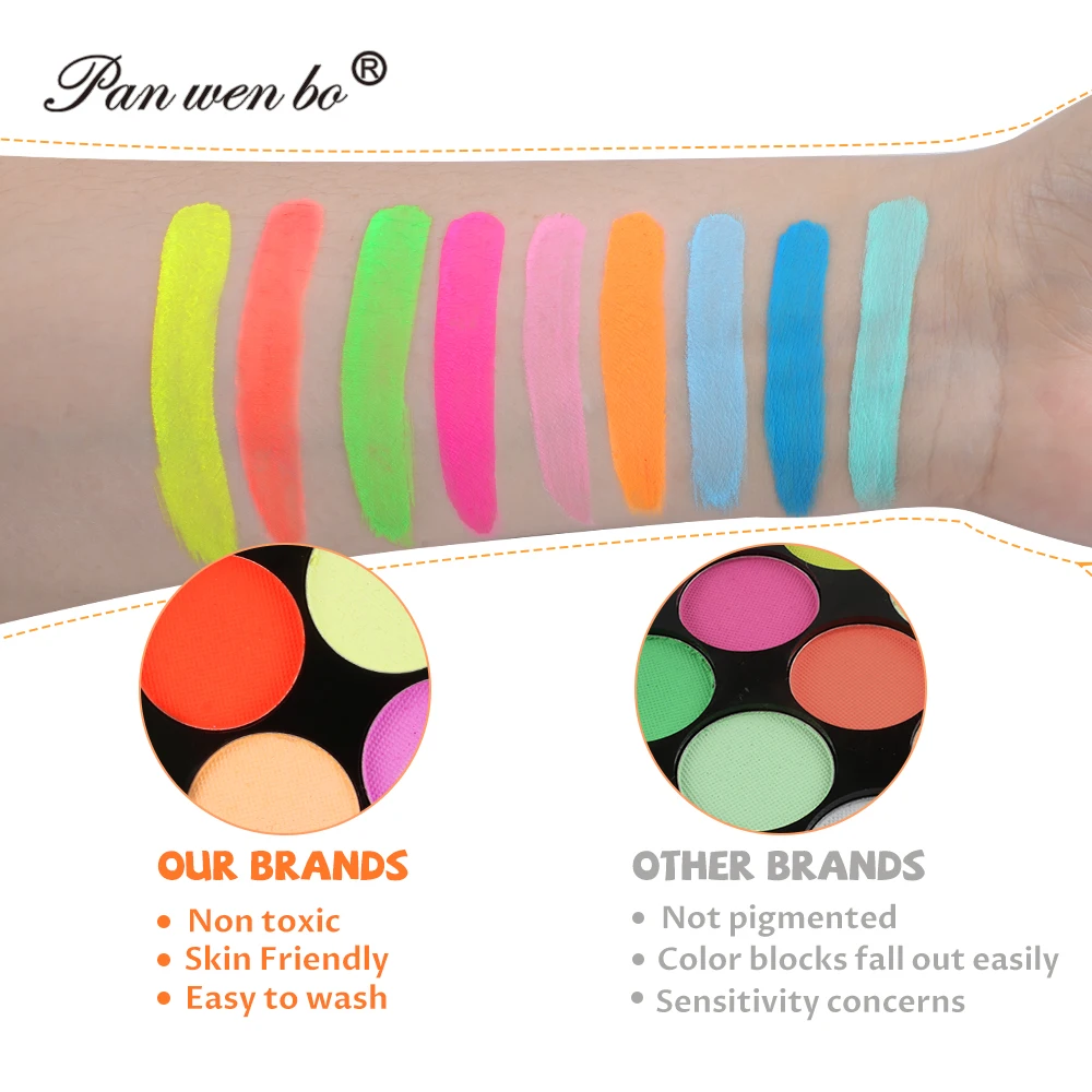 Wholesale Water Soluble Oil Paint Non-Toxic 15 Colors Body Pigments For Cosplay Party Drawing Face And Body Painting