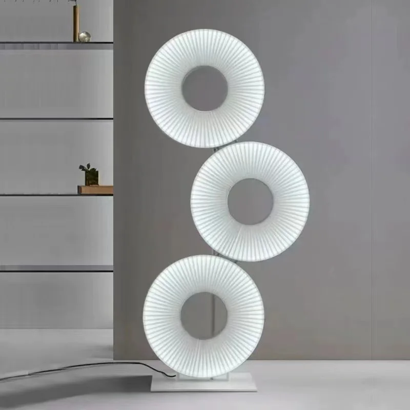 Напольный светильник с колесом обозрения дизайнерская вилла гостиная диван боковая атмосфера настольное кольцо украшение для спальни люстра