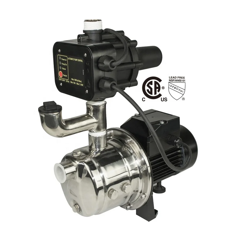 GP Enterprises Made Stainless Steel Lead Free 115V Electric Motor Automatic Water Booster Pump with China factory price