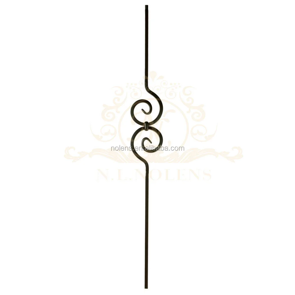 Factory Price Decorative Interior Wrought Iron Balusters for Railing Decoration