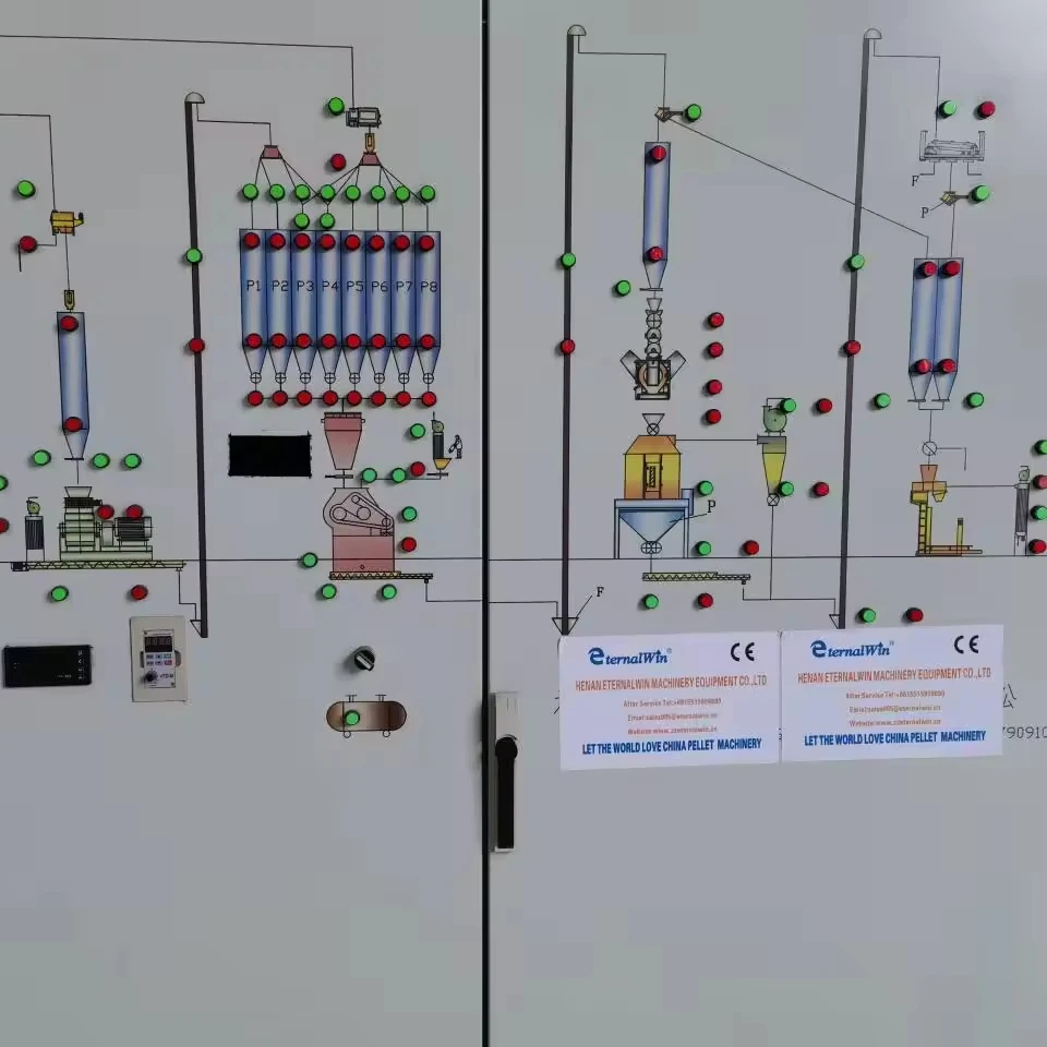 Автоматическая машина для производства кормов кур утиного скота 10 т/ч
