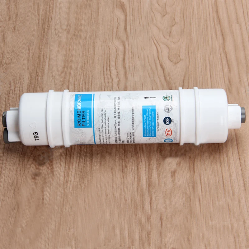 10 дюймов чистый пищевой полипропилен 75 г при помощи обратного осмоса картридж фильтр для очистки воды (Ге) обратноосмотическая мембрана