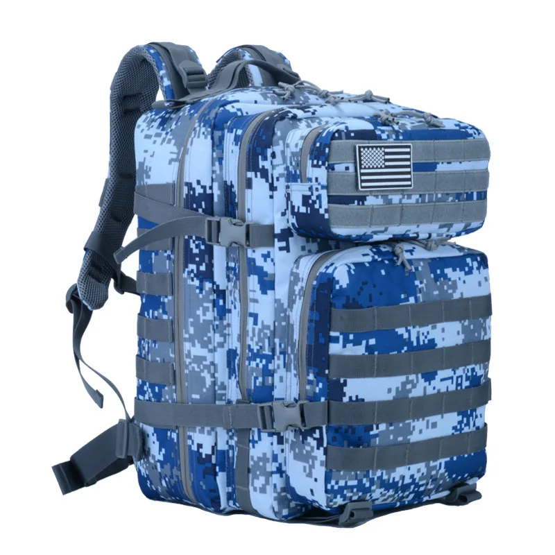 
Nylon waterproof outdoor trolley trekking backpack Camouflage 3P shoulder military tactical duffel bag 