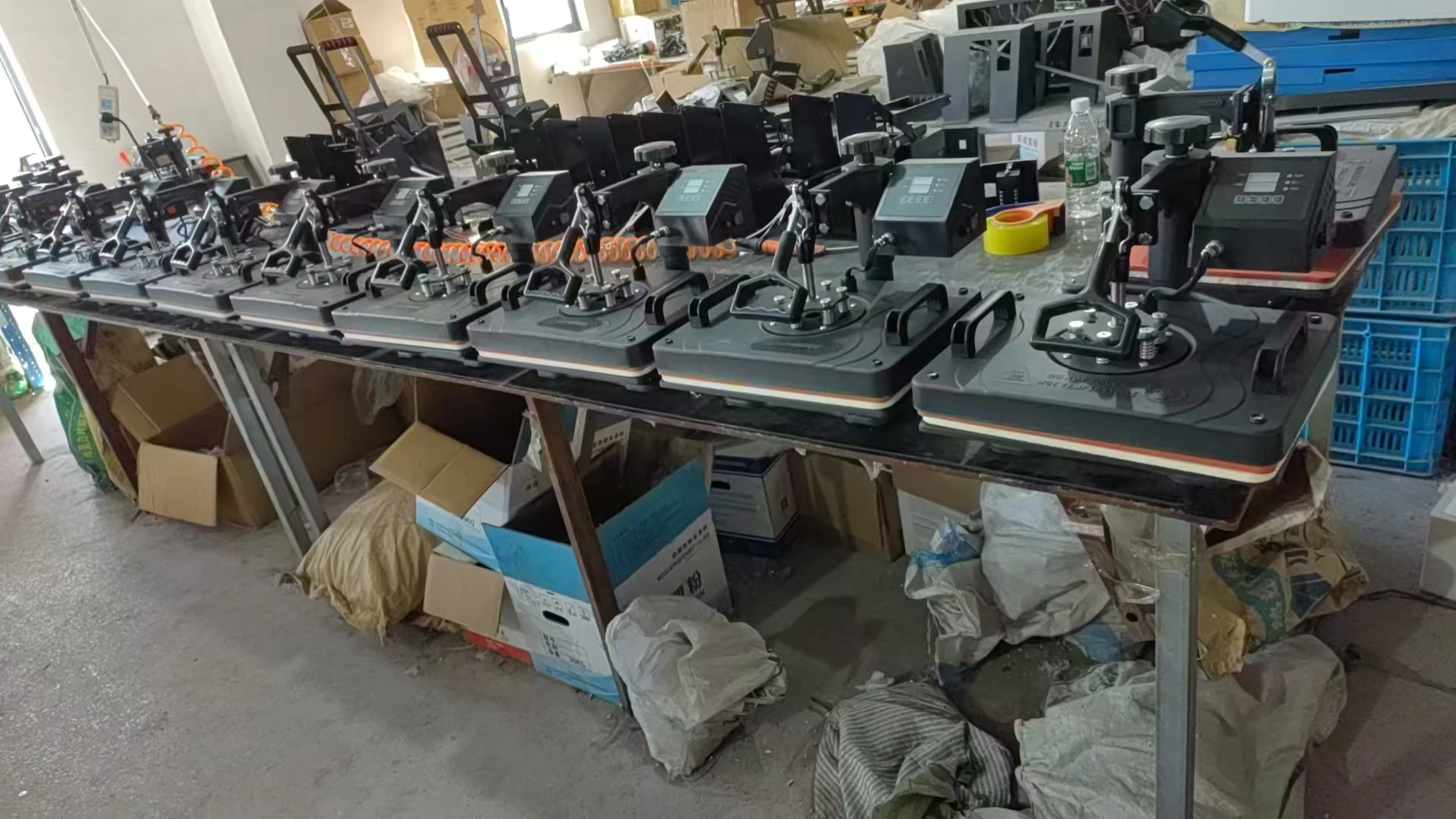 All-In-One 8-in-1 Combo Heat Press Transfer Machine for T-Shirts Hats Mugs Cups Bottles