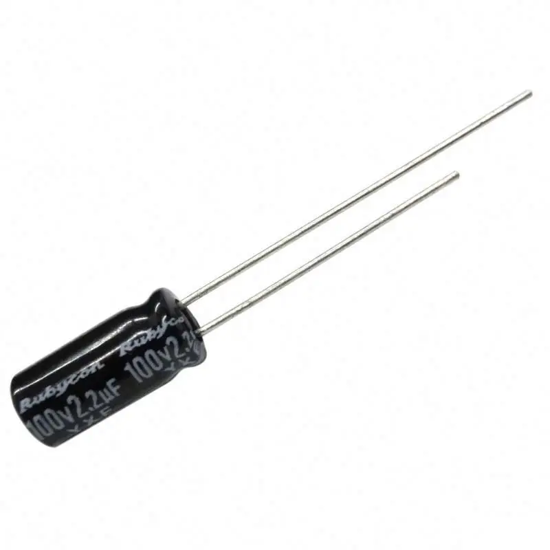 Electronic components  100v 2.2uf imported electrolytic capacitor Series 5x11mm