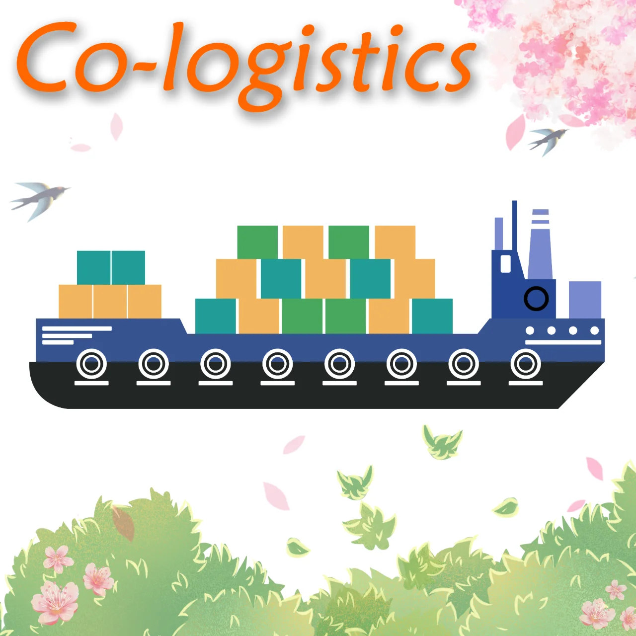 China sea ocean freight forwarder forwarding cargo to Global (60771089619)