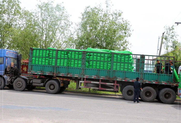 Slope protection grass erosion control grid system