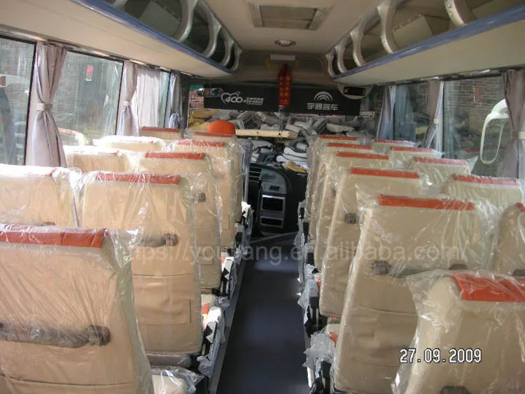 leather or fabric luxury folding bus seats
