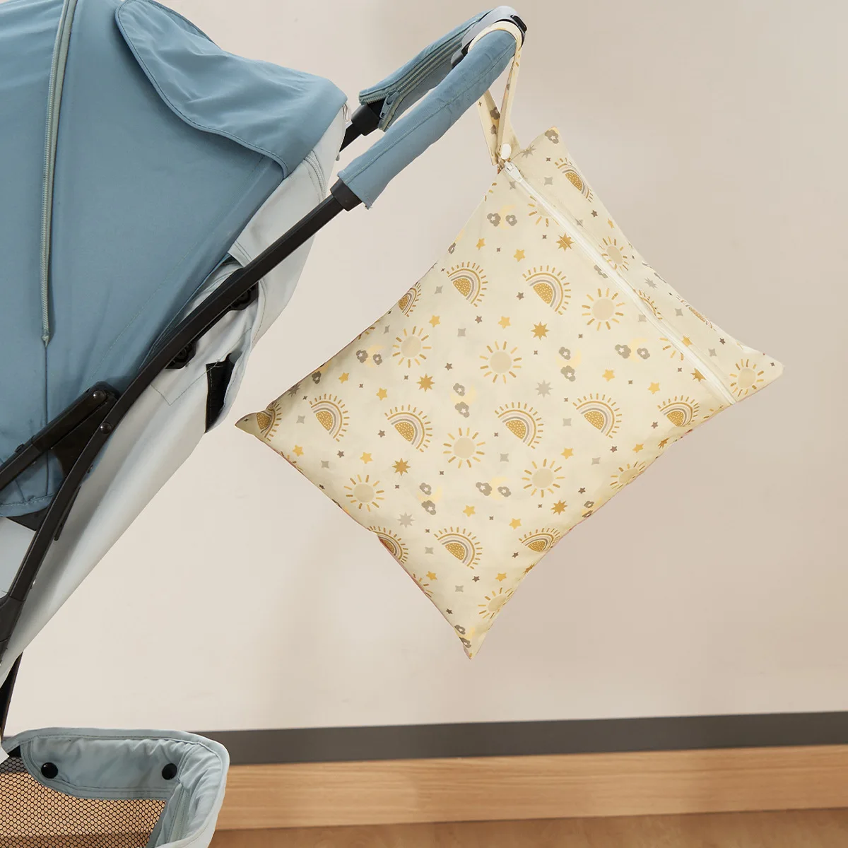 Детские тканевые подгузники влажные сухие мешки Органайзер моющийся Водонепроницаемый подгузник многоразовый для детской коляски