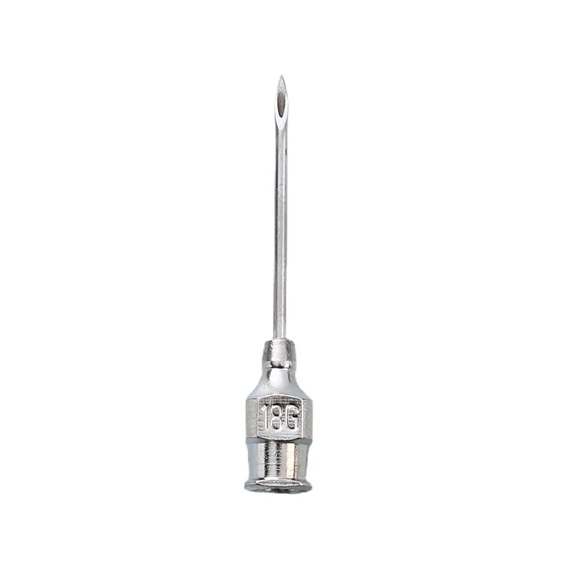 Stainless Steel Veterinary Vaccine Syringe Needle Livestock Needle