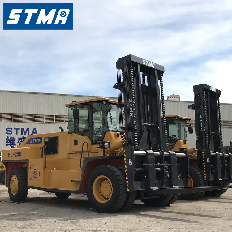 STMA heavy duty truck lifts 20 tonne forklift enclosed cab and air conditioner