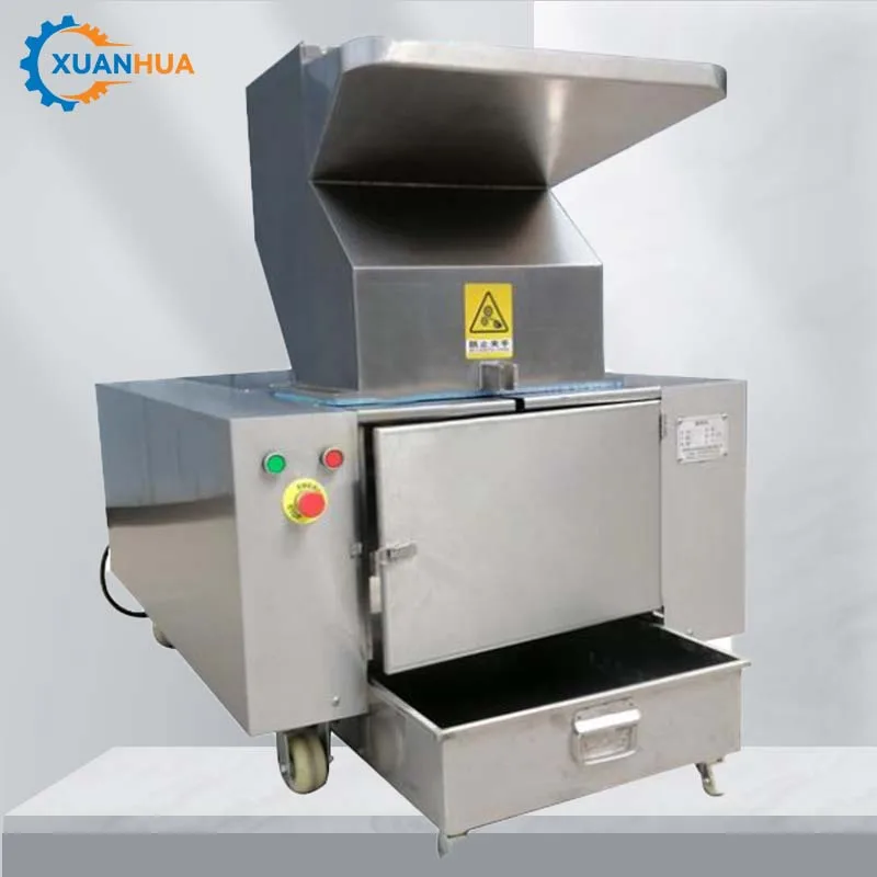 electric stainless steel chicken bone mill automatic animals fish bone crusher machine