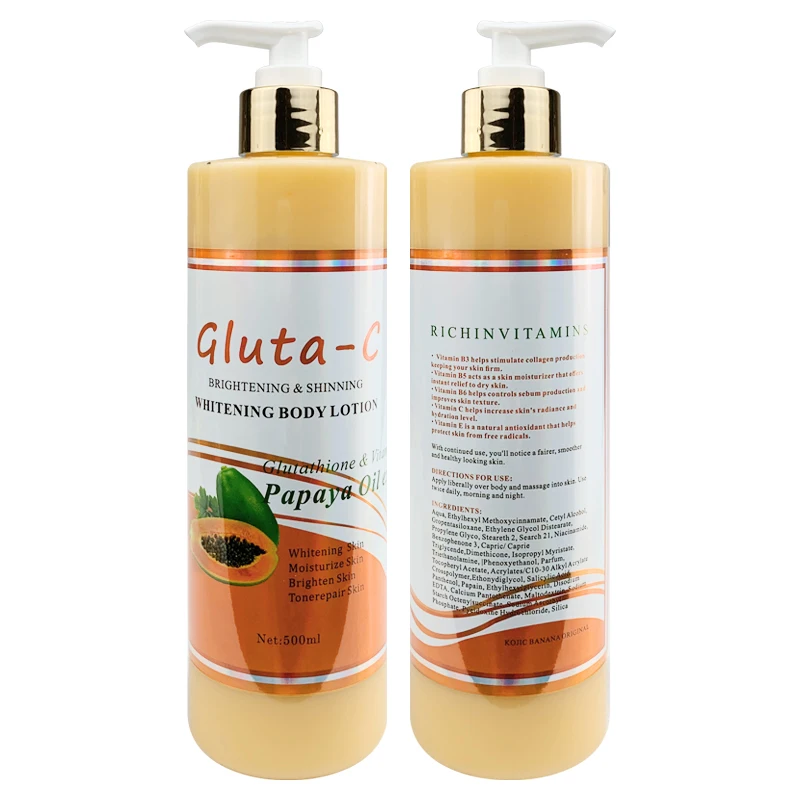 Good Price Whitening Skin Lotion Glow Skin Body Lotion With 500ML