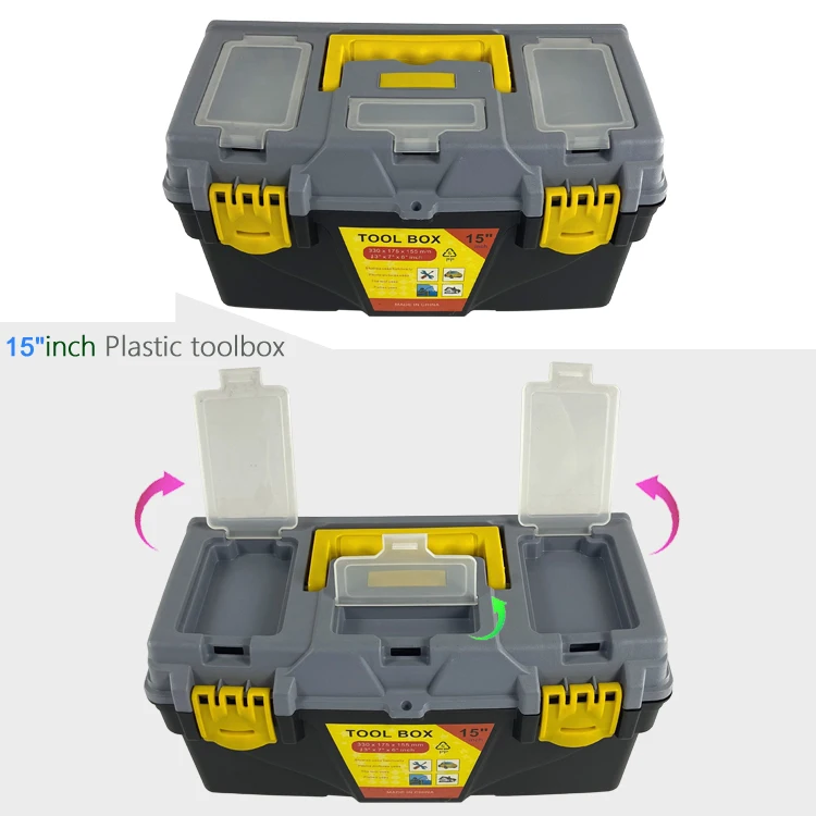 Ящик для инструментов, ящик для инструментов, пластиковый ящик для инструментов A15