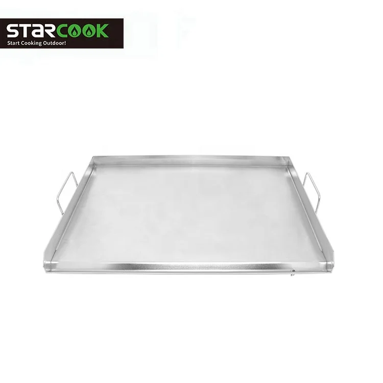  Stainless Steel Plancha For Single Outdoor Gas Burner Cookware
