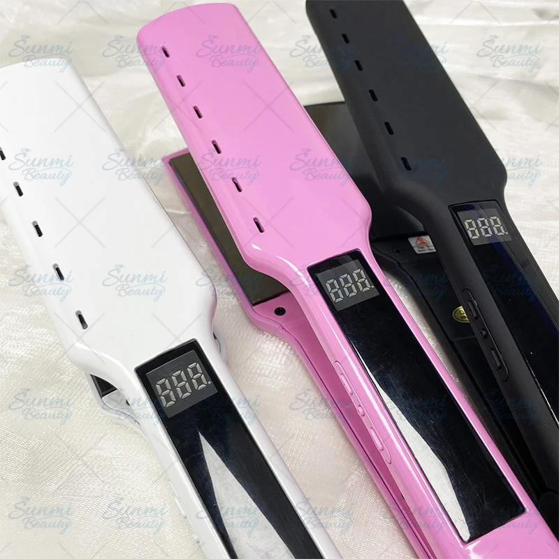 Custom Logo Private Label Packaging Titanium Flat Iron,Hair Curlers Ceramic Flat Iron,Hot Salon Tools Vendor Hair Straightener