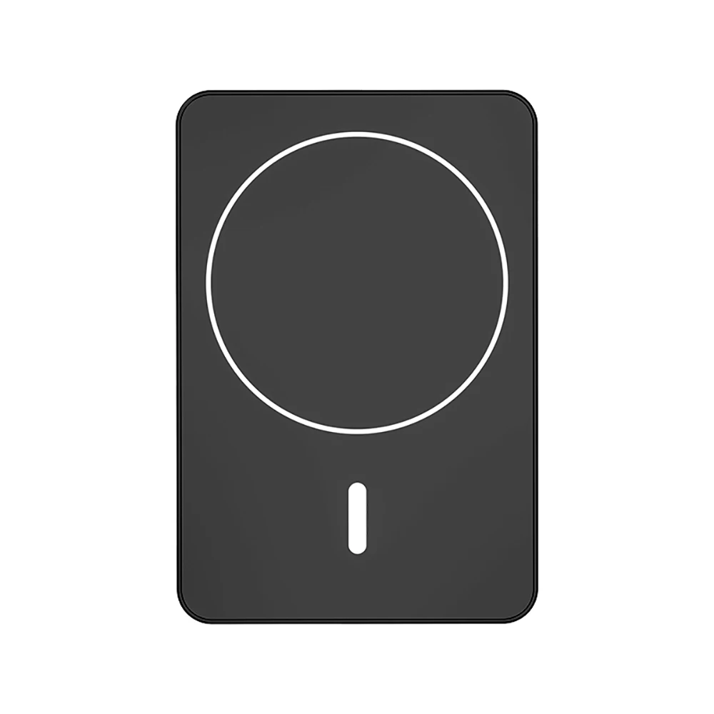 15W OEM Mobile Charge Mini 5000mah Magnetic Wireless Power Bank with Wireless Charging 3.0