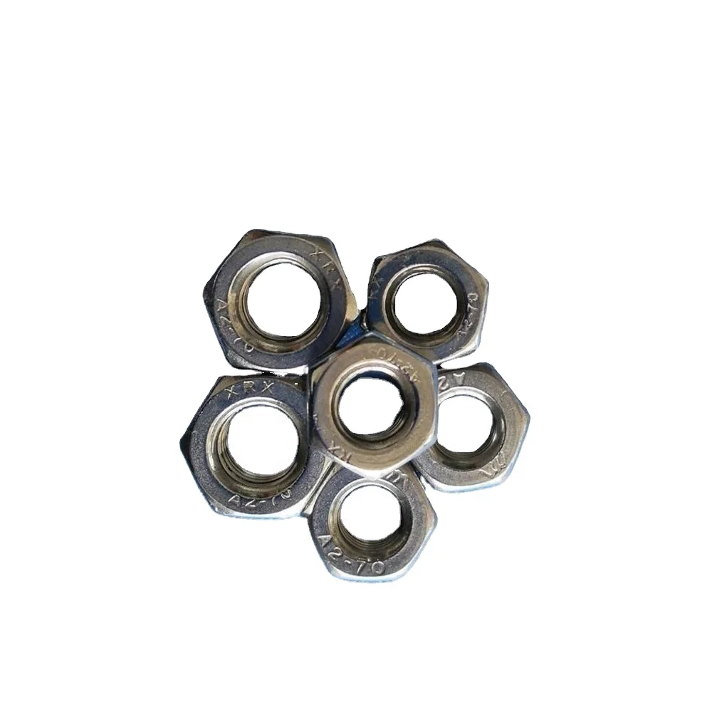 Stainless steel 304 /316 hex nuts DIN934 high quality Made in China