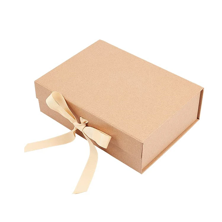 Valentine Day Magnetic Gift Cardboard Boxes Jewelry Chocolate Clothing Packaging Box with Ribbon Closure