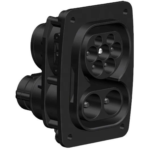 
Workersbee 200A 1000V DC CCS2 EV разъем зарядки для зарядная станция CE сертификат термопластичный UL94 V-0 