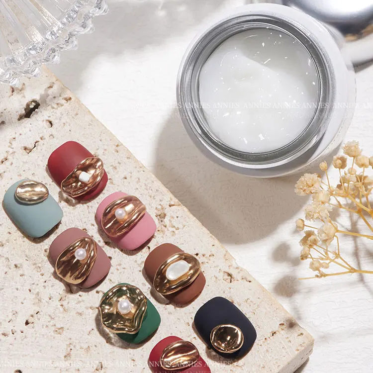 Custom Logo PVC 3d Nail Solid Carving Gel Chinese Solid Gel Clear