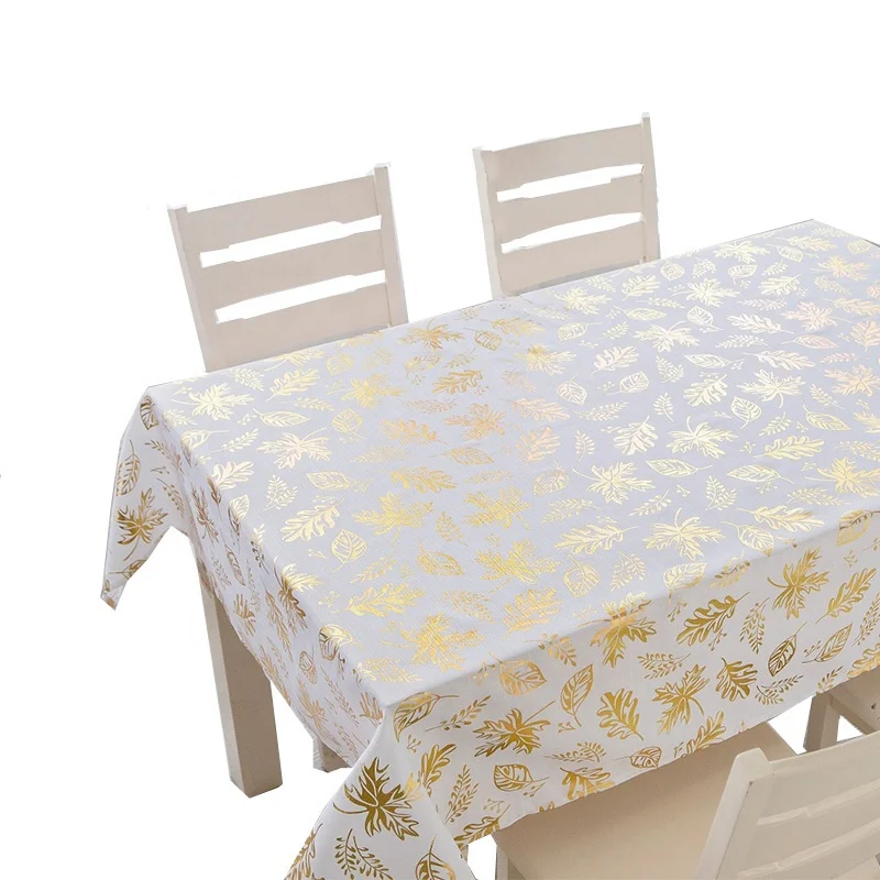 High Quality Factory Wholesale Premium Jacquard Table Cover Linens Yarn Dyed Fabric Tablecloth