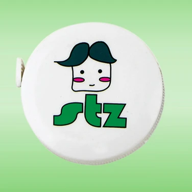 promotional gift love letter shape  BMI body PVC fiber glass tape hot selling