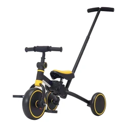 Triciclo infantil 2022 CE EN71 China wholesale baby tricycle balance bike folding with pushbar for children and kids