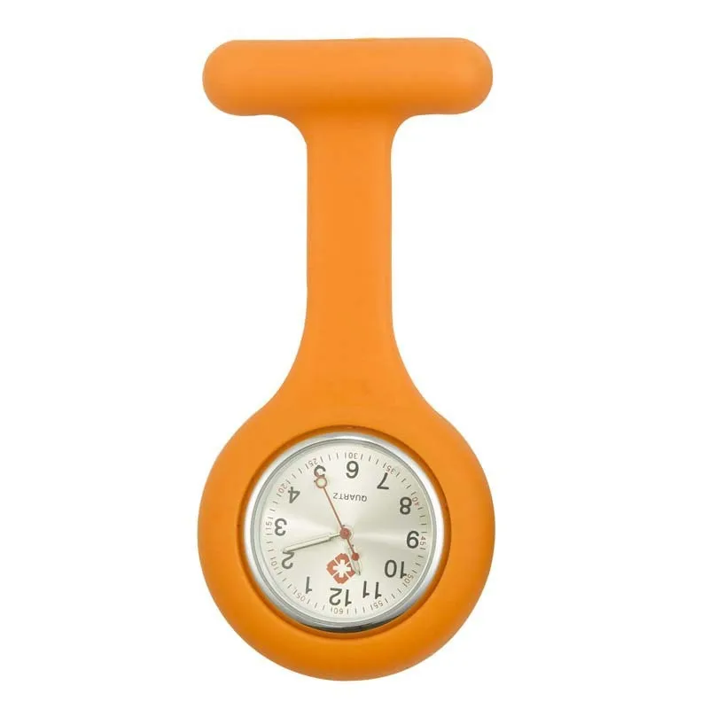 Silicone pocket unisex nurse watch luminous hands medical fashion hang watch big dial made in prc