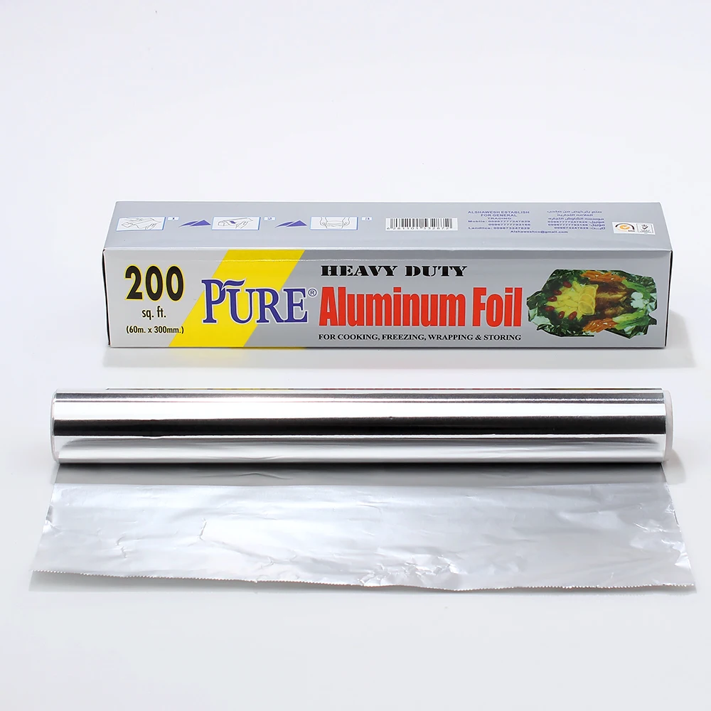8011 O Hot sealing  10 Micron   Aluminium Foil Paper Household Aluminium Foil 2Kg